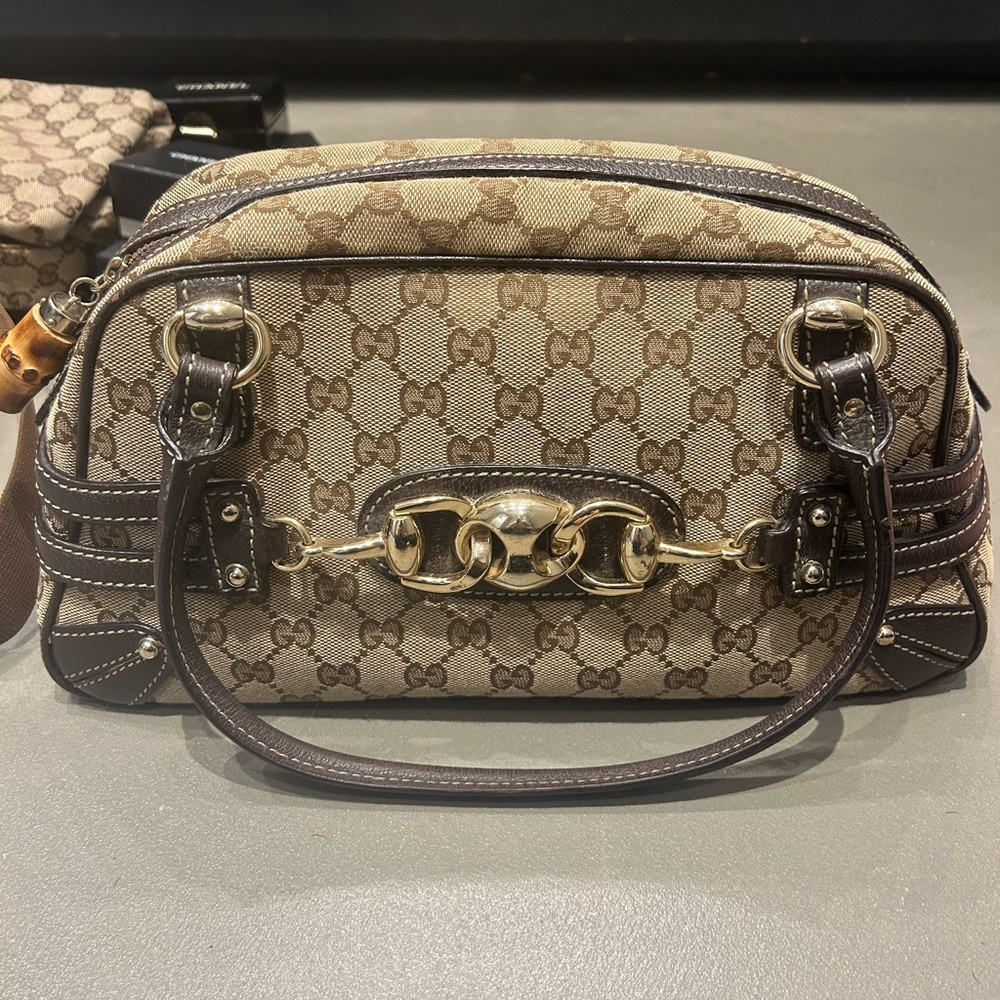 Gucci GG Monogram Wave Boston
Brown